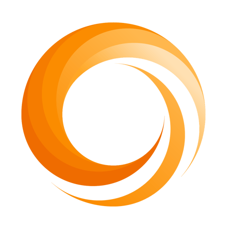 abstract_orange_logo